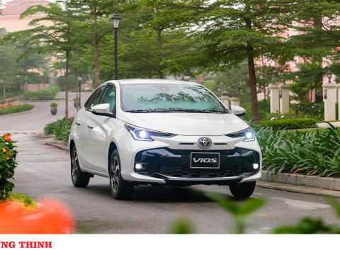 Toyota Vios 2024 là mẫu xe sedan bán chạy nhất tại Việt Nam.