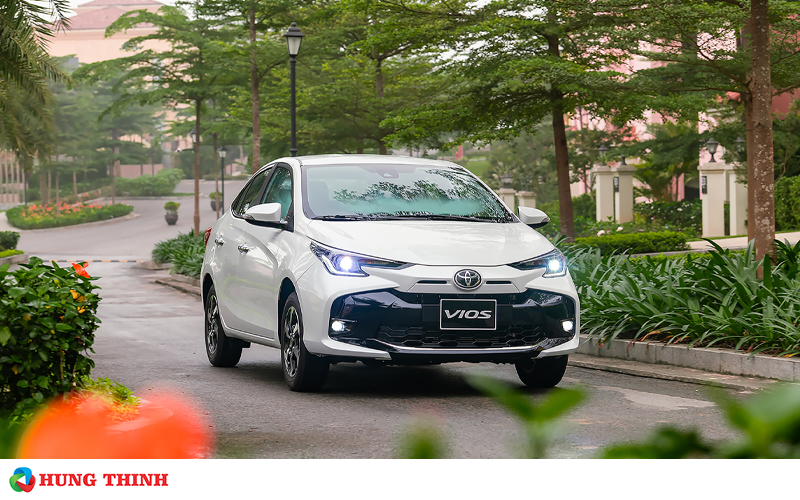 Toyota Vios 2024 là mẫu xe sedan bán chạy nhất tại Việt Nam.